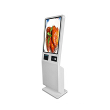 Free stand WiFi terminal self-service all in one touch screen ordering kiosk system